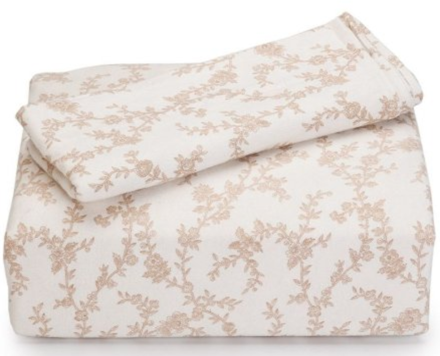 Laura Ashley Flannel Full Sheet Set