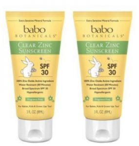 Babo Botanical Sunscreen Lotion